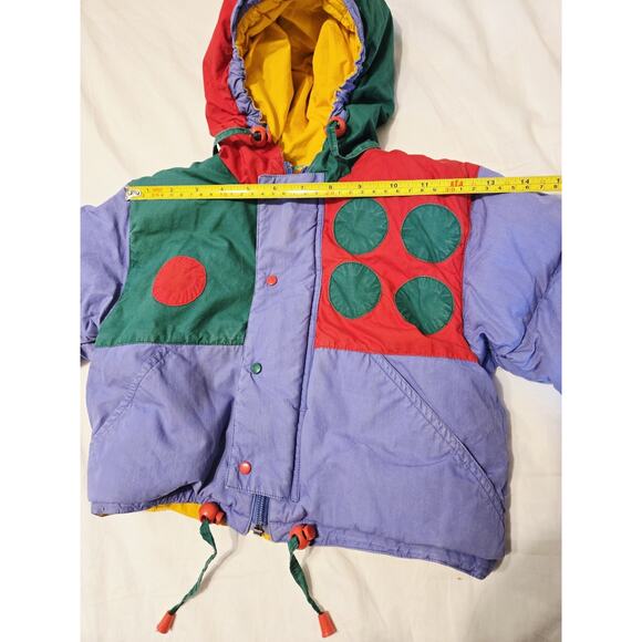 Vintage Brambilla Jacket 1980’s Toddler Unisex Sz 2 Retro 80% Down Puffer Rare - Picture 10 of 11